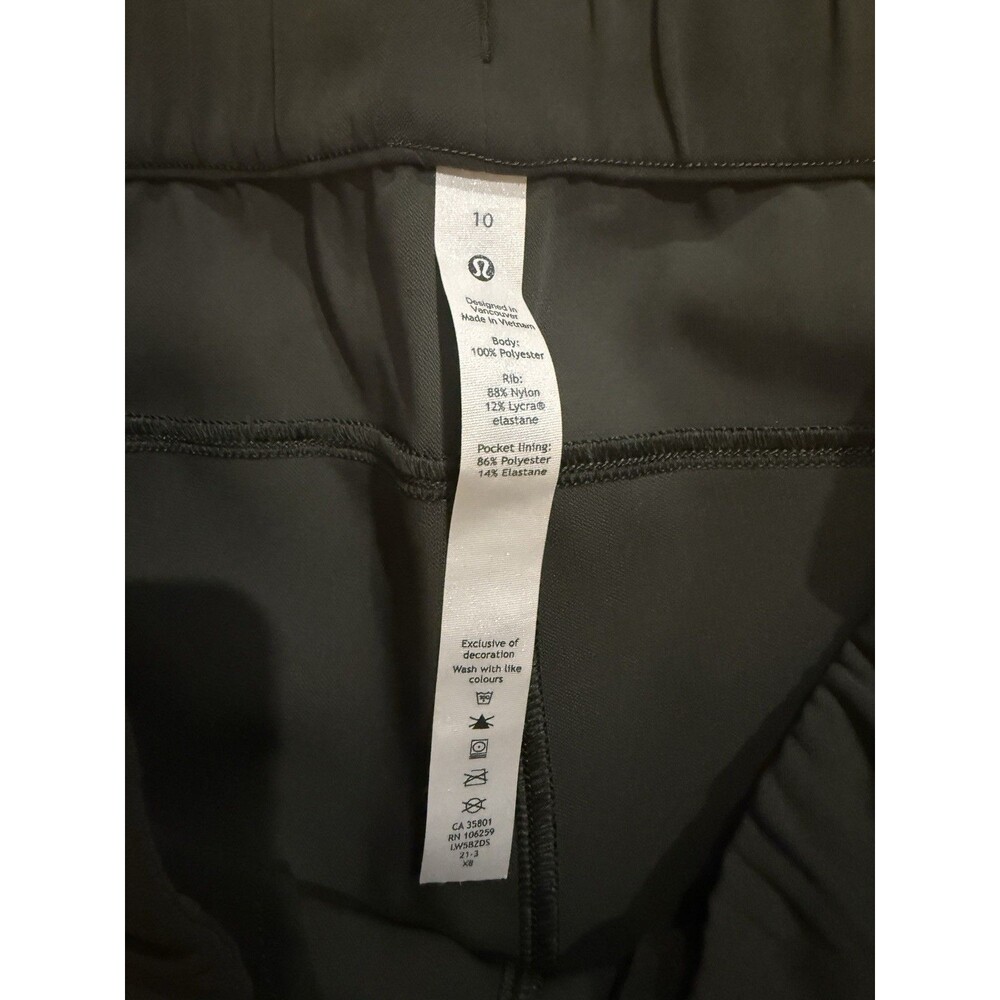 NWOT Lululemon On the Fly Jogger woven in Green Size 10 Dark Olive? - Picture 9 of 11